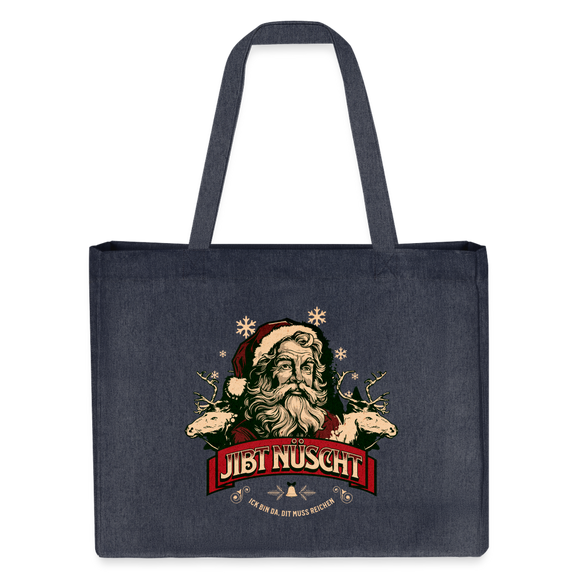 JIBT NÜSCHT - Einkaufstasche - midnight Blue