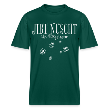 JIBT NÜSCHT - Relaxed Fit Unisex Bio-T-Shirt - Forest