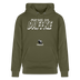Berliner Spruch-Einfach AUS DAFFKE-Unisex Bio-Hoodie - Khaki Grün
