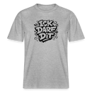 Berlin Shirt-ICK DARF DIT- RELAXED FIT Unisex bio T-Shirt - Grau meliert