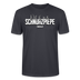 SCHNURZPIEPE-Unisex T-Shirt BIO II - Dunkles Graublau