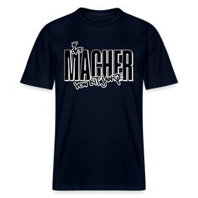 DER MACHER VON DIT JANZE - Relaxed Fit Unisex Bio-T-Shirt - Navy