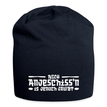 NICH ANJESCHISSN-Jersey-Beanie - French Navy