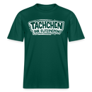 TACHCHEN IHR FLITZPIEPEN- RELAXED FIT Unisex Bio T-Shirt mit Berliner Schnauze - Forest