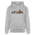 STAMPE-Unisex Bio-Hoodie - Grau meliert