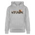 STAMPE-Unisex Bio-Hoodie - Grau meliert