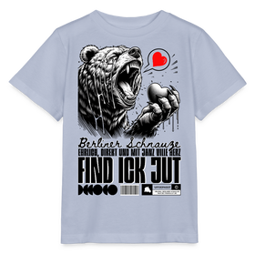 Berlin Souvenir-FIND ICK JUT-Kinder T-Shirt Bio - Lavendel-Violett