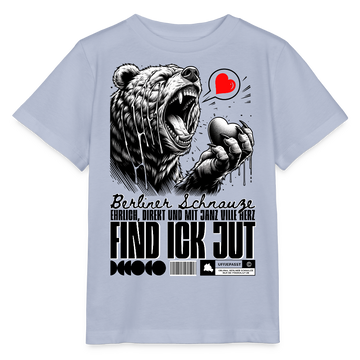 Berlin Souvenir-FIND ICK JUT-Kinder T-Shirt Bio - Lavendel-Violett