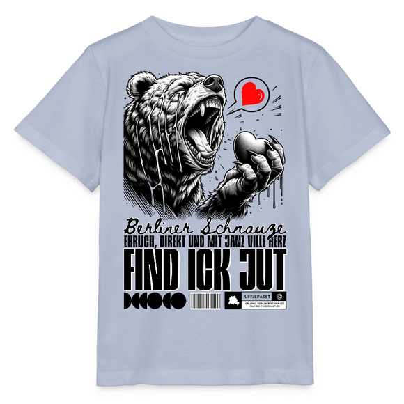 Berlin Souvenir-FIND ICK JUT-Kinder T-Shirt Bio - Lavendel-Violett