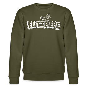 Berliner FLITZPIEPE-Unisex Bio-Sweatshirt 2026 - Khaki