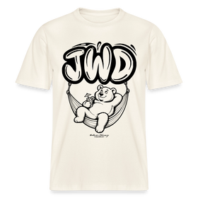 JWD-BERLIN-RELAXED FIT Unisex Organic T-Shirt - Naturweiß 