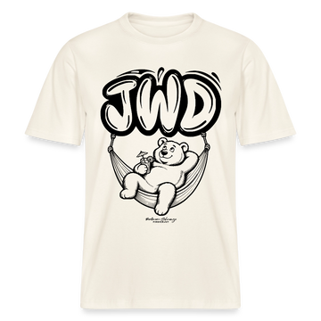 JWD-BERLIN-RELAXED FIT Unisex Organic T-Shirt - Naturweiß 