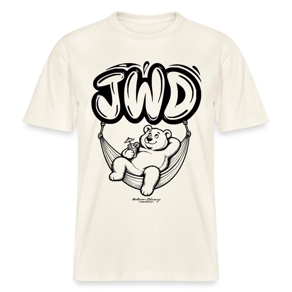 JWD-BERLIN-RELAXED FIT Unisex Organic T-Shirt - Naturweiß 