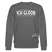 ICK GLOOB MEEN SCHWEIN PFEIFT!-Unisex Bio-Sweatshirt II - Anthrazit