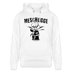 Dit is Berlin-MESCHUGGE - Unisex Bio-Hoodie - Weiß