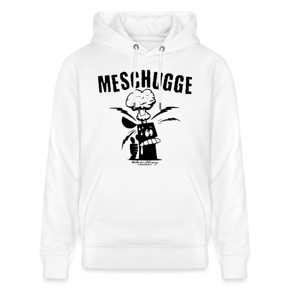Dit is Berlin-MESCHUGGE - Unisex Bio-Hoodie - Weiß
