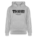 Berliner Begrüssung-TACHCHEN IHR FLITZPIEPEN-Unisex Bio-Hoodie - Grau meliert