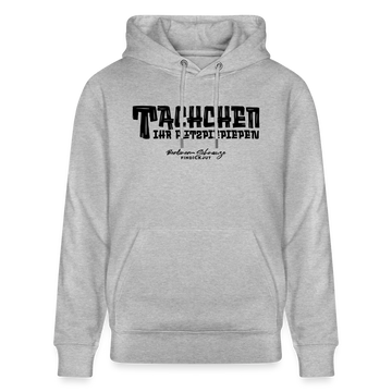 Berliner Begrüssung-TACHCHEN IHR FLITZPIEPEN-Unisex Bio-Hoodie - Grau meliert