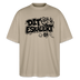 Berliner Schnauze-DIT ESKALIERT EH-Oversized Unisex Bio T-Shirt - Steingrau