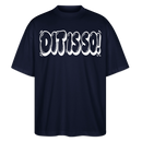 Berlin Shirt- DIT IS SO!-Oversized Unisex Bio T-Shirt - Navy