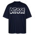 Berlin Shirt- DIT IS SO!-Oversized Unisex Bio T-Shirt - Navy