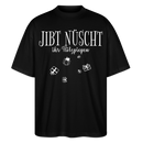 Weihnachten in Berlin-JIBT NÜSCHT - Unisex Oversize Bio-T-Shirt - Schwarz