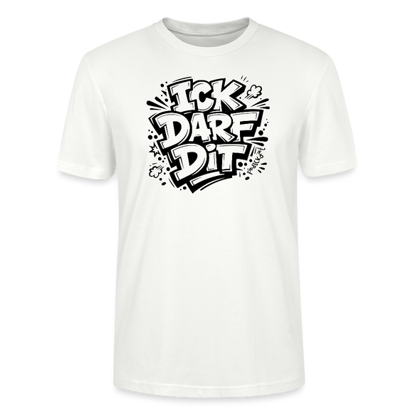 Berlin Shirt-ICK DARF DIT-Unisex T-Shirt - Weiß