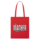 DER MACHER VON DIT JANZE - Bio-Stoffbeutel - Rot