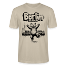 Berlin Souvenir-Unisex T-Shirt Bio-BERLIN ICK LIEBE DIR - Beige