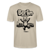Berlin Souvenir-Unisex T-Shirt Bio-BERLIN ICK LIEBE DIR - Beige