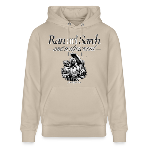 Ran an' Sarg-Unisex Bio-Hoodie - Beige