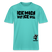 ICK MACH WAT ICK WILL-Relaxed Fit Unisex Bio-T-Shirt II - Poolblau