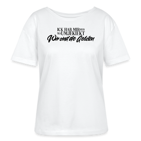 WIR SIND DIE GEILSTEN-Rundhals Frauen Bio-T-Shirt - Weiß