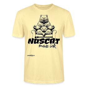 NÜSCHT MUSS ICK-Unisex T-Shirt Bio II - Creme