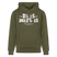 Berliner Gelassenheit-ET IS WIE'T IS-Unisex Bio-Hoodie - Khaki Grün