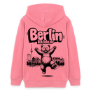 Berlin Souvenir-Teenager Bio-Hoodie-BERLIN ICK LIEBE DIR - Pink 