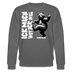 ICK MACH WAT ICK WILL-Unisex Bio-Sweatshirt - Anthrazit