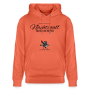NACHTIGALL ICK HÖR DIR TRAPSEN-Unisex Bio-Hoodie - Hellrot