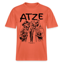 ATZE-beste Freunde-RELAXED FIT Unisex Organic T-Shirt - Hellrot