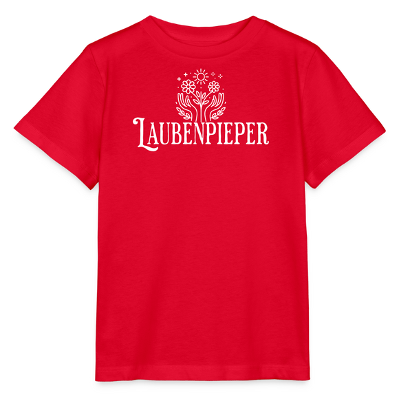 LAUBENPIEPER- Bio Kinder T-Shirt - Rot