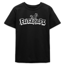 FLITZPIEPE-Bio Teenager T-Shirt - Schwarz