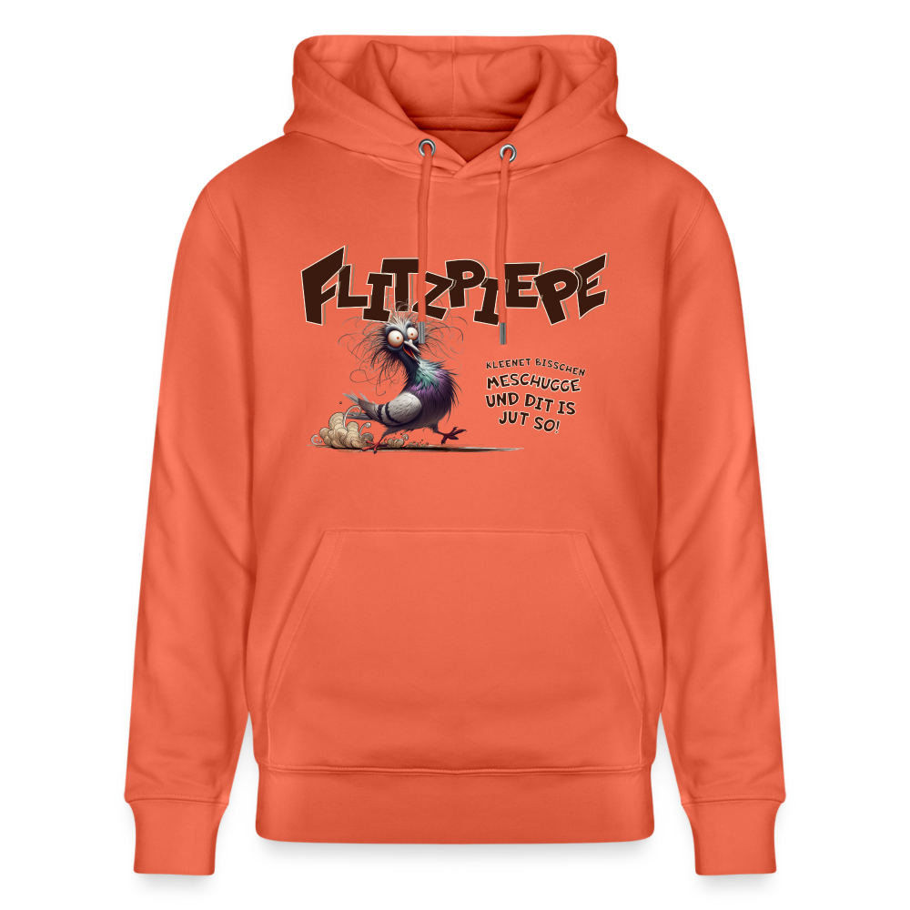 BERLINER FLITZPIEPE - Unisex Bio-Hoodie - Hellrot