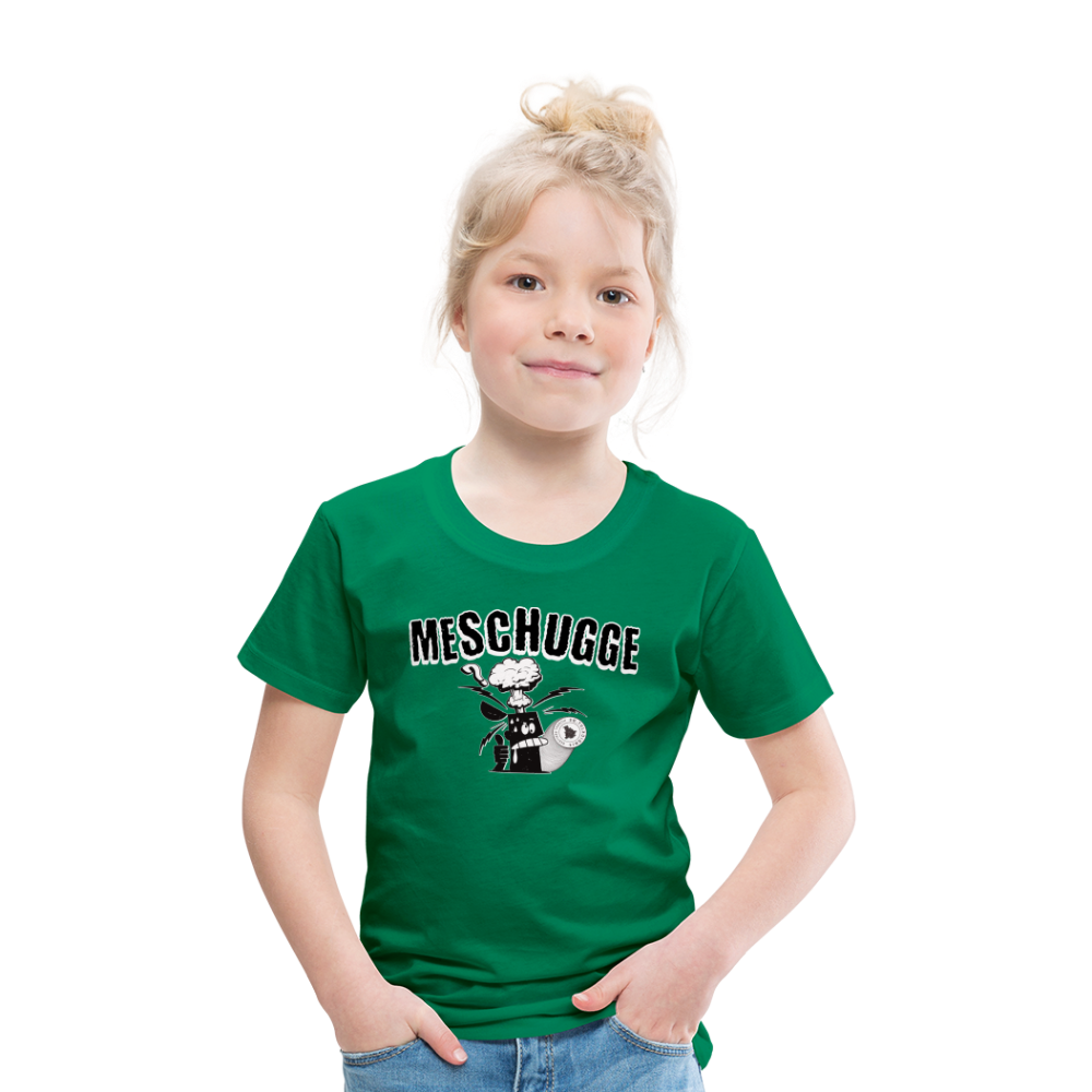 MESCHUGGE - Kinder Premium T-Shirt - Kelly Green