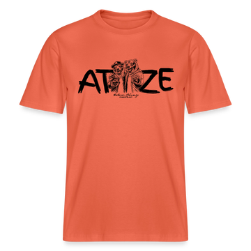 ATZE-Berlin Shirt-RELAXED FIT Unisex Organic T-Shirt - Hellrot