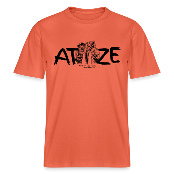 ATZE-Berlin Shirt-RELAXED FIT Unisex Organic T-Shirt - Hellrot