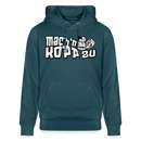 MACH'N KOPP ZU-Unisex Bio-Hoodie II - Dunkles Petrol