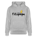 DIE FLITZPIEPE - Unisex Bio-Hoodie - Grau meliert