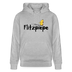 DIE FLITZPIEPE - Unisex Bio-Hoodie - Grau meliert