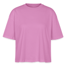 BERLINER LATSCH UND BOMMEL - Frauen Boxy Bio-T-Shirt - Pink