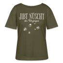 JIBT NÜSCHT IHR FLITZPIEPEN-Rundhals Frauen Bio-T-Shirt - Khaki